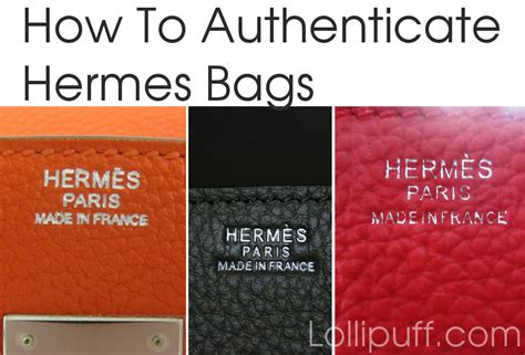 authenticity check for hermes bags.